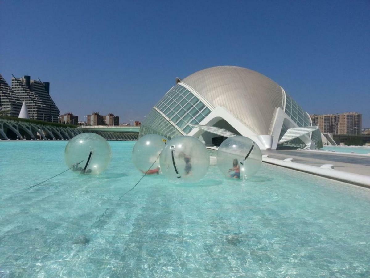 Apartamento Ciudad De Las Ciencias 3 บาเลนเซีย ภายนอก รูปภาพ